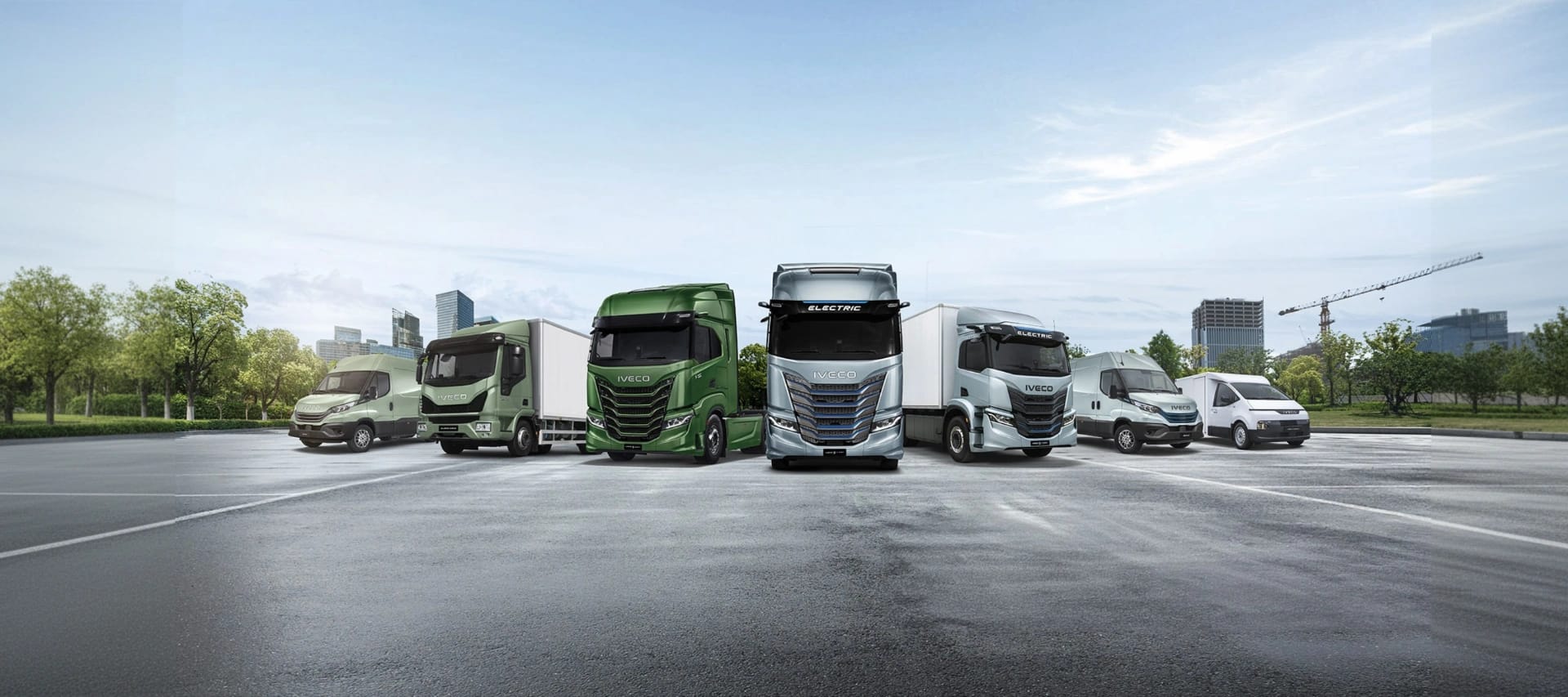 Imagem institucional que reforçam os valores, eficiência e benefícios da frota de veículos da empresa.