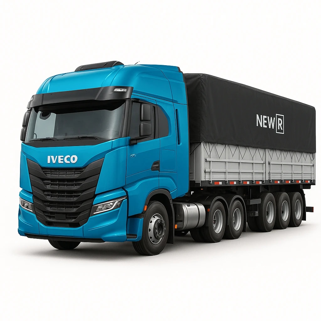 Cavalo 6x2 com Semirreboque Iveco